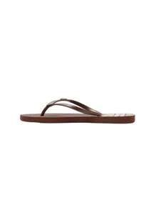 Roxy Viva Printed Women's Flip-Flops ARJL100950 - Brown - View 5