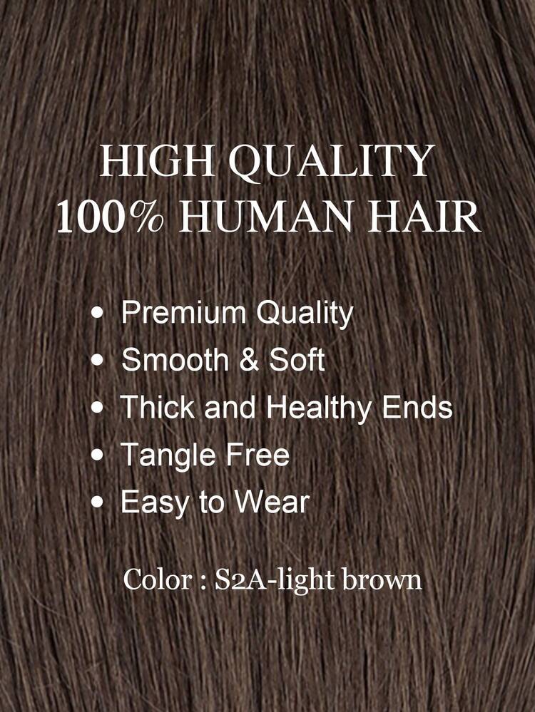 9AM Hair 20 件直发胶带 100% 真人发片接发 14-24 英寸 50 克/包 适用于沙龙 天然高品质真人发丝滑无缝隐形 PU 胶带接发 - S2A - 查看 2