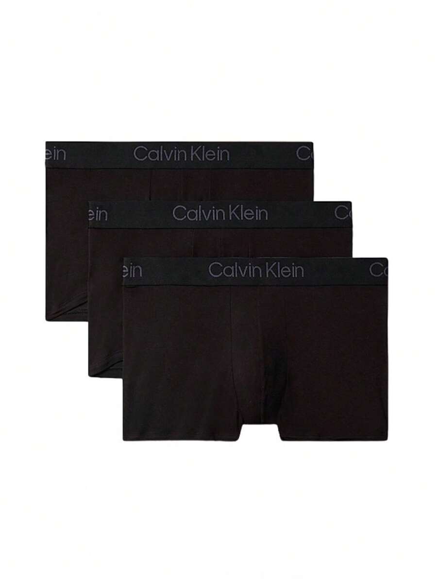 Calvin Klein BOXER SLIM 3PK - Black - View 1