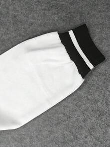 Rhinestone Cross Graphic Embellished Baseball Jacket, Women's Contrast Color Long Sleeve Casual Outerwear, Suitable For Everyday Wear Fall Winter Cloth For Women