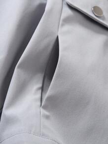 Genkimix Kids Neue 2022 Herbst/Winter energiegeladene Jungen Jacke mit Buchstaben-Muster, Langarm-Kragenjacke, modische Freizeitjacke geeignet für Schule, Ausflüge, Sport, Urlaub