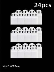 无需钻孔的无痕挂画夹 - 双面可拆卸墙钩，用于相框和艺术品，无损粘合剂，防水安装胶带，重型挂画套件，粘性墙钩，用于相框 - 无损，防水，易于安装和拆卸，非常适合家居装饰，浴室搁板，衣架，挂钩，墙画，白色挂钩，黑色，粘性墙钩，钱包挂钩，墙钩，门挂钩 - 白色 - 查看 11