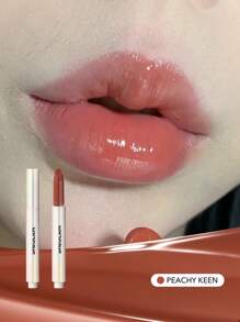 SHEGLAM Pout-Perfect Shine Lip Plumper-Peachy Keen Moisturizing Plumping Luciu De Buze Solid Non-Stick HrăNitor Lip Plumping Ser Ulei De Cocos Ruj Cosmetice Pentru Buze Brown Lip Plumper Absolvire Zi De NașTere Vacanță Vară Toamnă Y2K Elegant Modă Femei Marcă Machiaj Cosmetice FrumusețE Petrecere Plajă CăLăTorie Camping ÎN Aer Liber ȘCoală Campus Excursie Festivaluri Decor Cadou Cadou Trandafir Fată Cosplay Cel Mai Bun Culoare Farmec Atmosferă