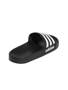 Adidas Adilette Kid's Shower Flip-Flops G27625 - Black and White - View 3