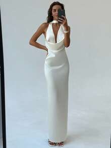 Aloruh Thời trang nữ, Đầm gợi cảm cổ khoét sâu hở lưng, Trang phục mùa thu, Tất cả trang phục mùa thu cho nữ, Trang phục mùa thu cho nữ, Trang phục mùa thu, Trang phục mùa thu cho nữ, Đầm dự tiệc cưới, Đầm dự tiệc cưới cho nữ, Đầm dự tiệc cưới trang trọng, Đầm dự tiệc cưới, Đầm dự tiệc cưới thanh lịch, Đầm dự tiệc cưới, Đầm dự tiệc cưới cho khách mời, Đầm dự tiệc cưới cho nữ, Đầm dự tiệc cưới cho nữ, Đầm dự tiệc cô dâu, Đầm trắng thanh lịch, kín đáo, Đầm kỷ niệm ngày cưới, Đầm phù dâu, Đầm hẹn hò, Đầm dài trắng gợi cảm cổ hở lưng thắt nơ với kiểu dáng thanh lịch và Váy cưới màu trắng giúp tôn dáng cho buổi hẹn hò và bữa tối lãng mạn, váy cưới dân sự, váy cưới dân sự màu trắng, váy dạ hội. - Màu be - Xem 6