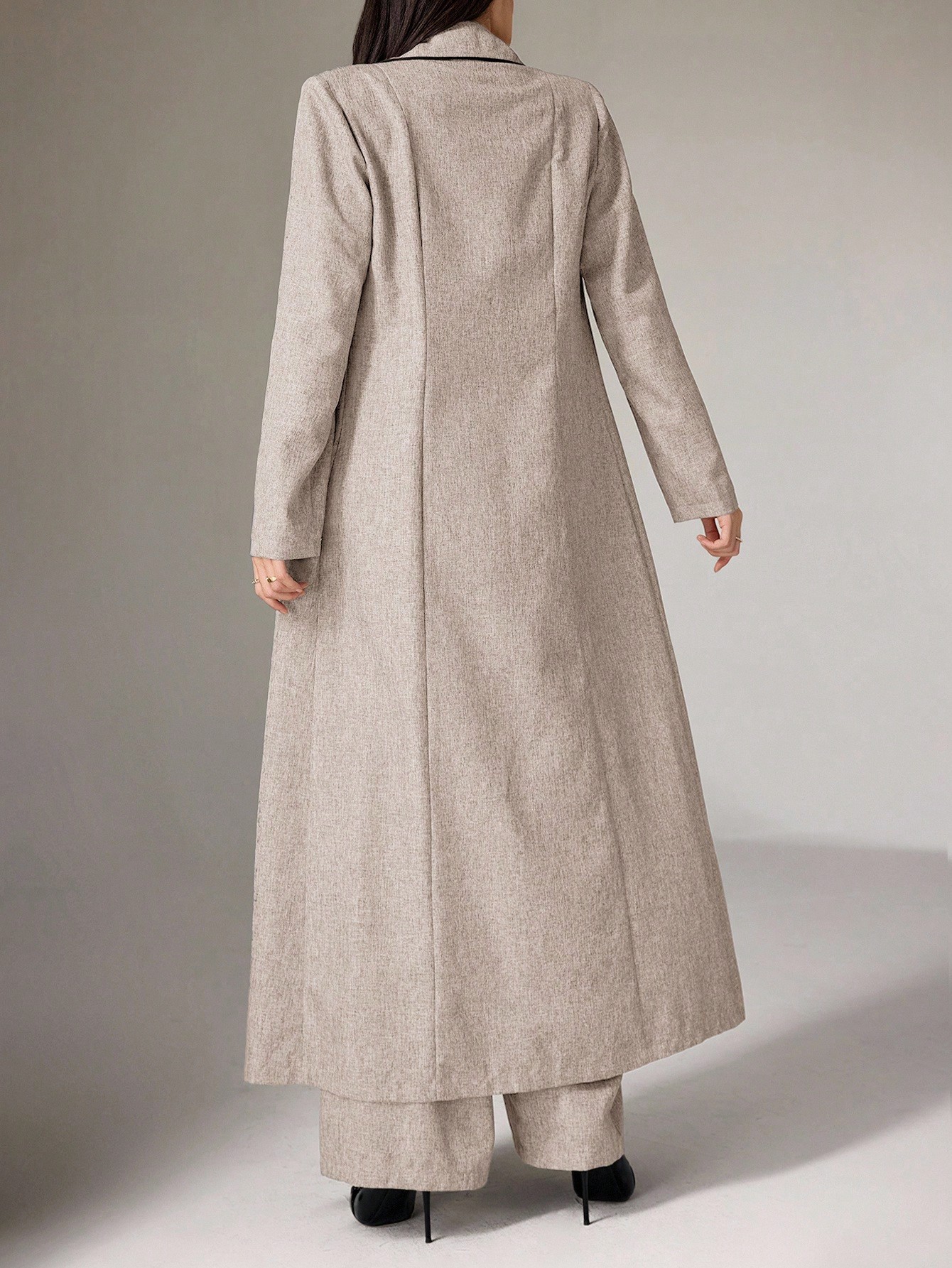 Heiryn مجموعة عباية نسائية طويلة الأكمام ذات ألوان...