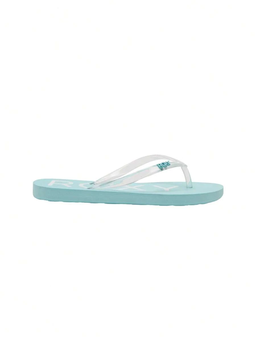 Roxy Viva Jelly Girl's Flip Flops ARGL100324 - aqua - View 1