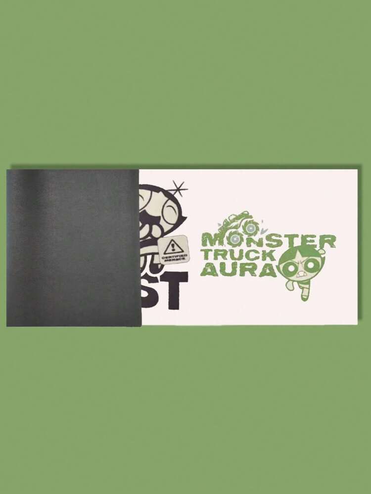 THE POWERPUFF GIRLS X SHEIN Buttercup Pattern Water - Absorbent And Anti - Slip Diatomite Carpet Pad - Multicolor - View 2