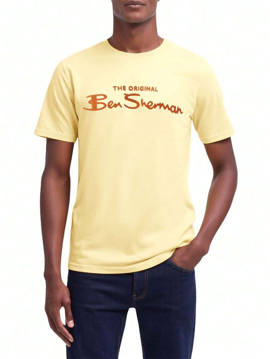 Ben Sherman Men T-Shirts - Yellow - View 1