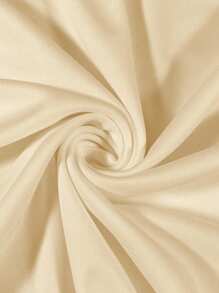 SHEIN Camiseta casual de mujer con estampado de mariposa y hombros caídos, para verano - Albaricoque - Ver 5