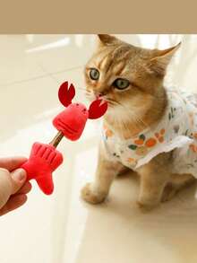 PETSIN 1 件 Woody 猫薄荷玩具，猫咪自娱玩具，玩偶，Woody 猫薄荷咀嚼棒，猫玩具，宠物玩具 - 彩色 - 查看 2