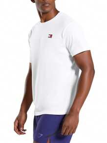 Tommy Hilfiger TJM REG BADGE TEE EX - White - View 3