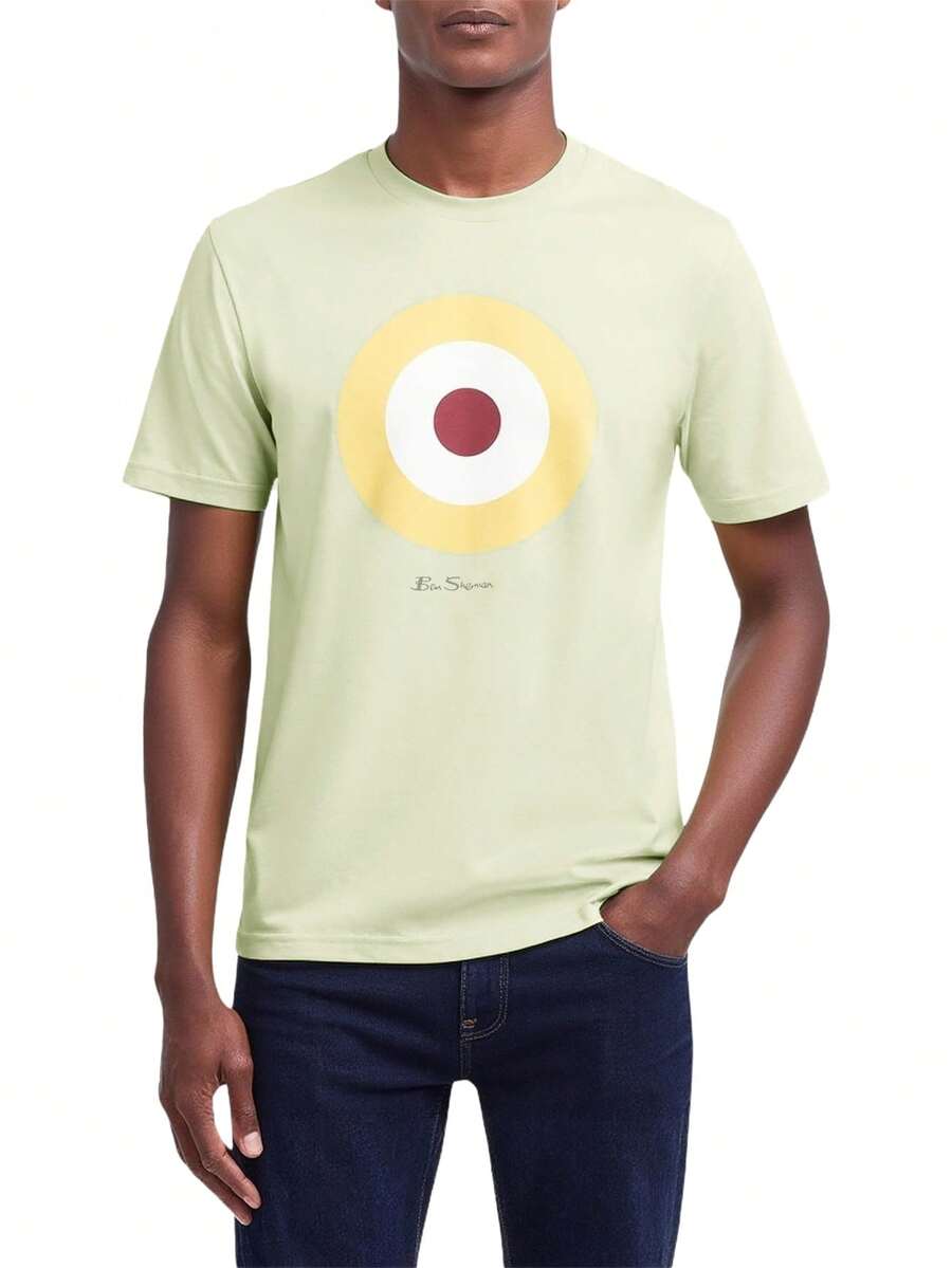 Ben Sherman Target T-Shirt - Lime Green - View 1