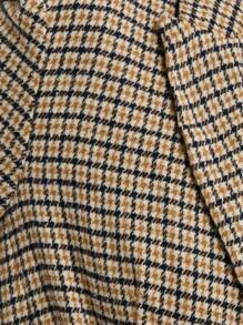 Nöista's karierter Blazer mit breitem Gürtel ist für Arbeitsoutfits für Frauen, Business-Lässig-Looks und formelle Herbst-/Winterkleidung für Frauen entworfen und verleiht Ihren Bürooutfits einen sofortigen Herbst- und Winter-Kleidungsauffrischung. - Braun - Übersicht 6