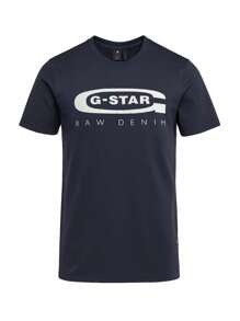 G-Star Men T-Shirts - Navy Blue - View 4