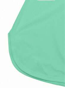 Maweii T-shirt décontracté imprimé numérique rayé pour femmes grandes tailles