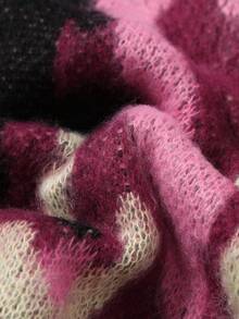 Manfinity ZONE917 Men's Autumn/Winter Fashion Contrast Color Pattern Knitted Vest - Multicolor - View 5