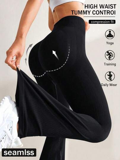 Easithlete 女士纯色休闲运动裤，简约时尚，适合日常穿着