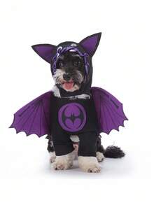 PETSIN Halloween Bat Cosplay Pet Special Costume - Purple - View 2