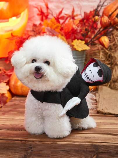 PETSIN 万圣节死神宠物服装