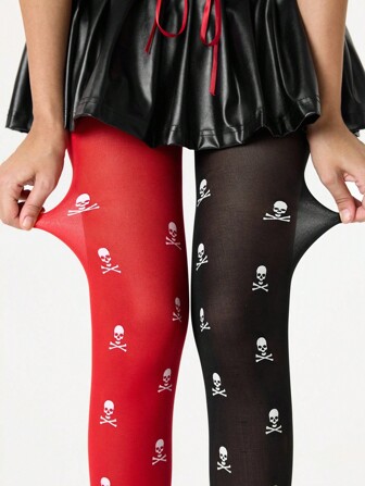 Grunge Punk Collant/calze/leggings da donna