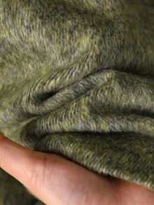 Rusticease 秋冬女士翻领长袖双排扣休闲大衣 - 綠色 - 查看 10