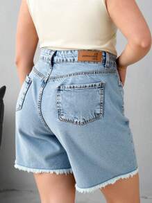 EURMUSE 100% Cotton VÁY THÔ CHI TIẾT ĐEN MINI NGẮN CỠ LỚN - Rửa nhẹ - Xem 2