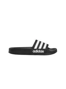 Adidas Adilette Kid's Shower Flip-Flops G27625 - Black and White - View 1