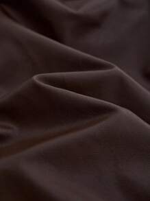 Aalyst Women's Casual Autumn Double-Layer Waistband Wide Leg Pants Fall Cloth For Women - Coffee Brown - View 7