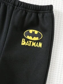 Cozy Pixies SUPERMAN X Cozy Pixies 2 pezzi Set di felpa con cappuccio e pantaloni jogger in vita elastica per bambino