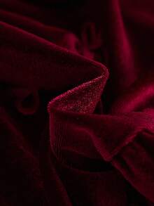 SHEIN 女宝宝娃娃领荷叶边蝴蝶结泡泡袖A字裙。娃娃领设计，可爱又时尚。3D蝴蝶结和泡泡袖，经典A字廓形，精致优雅。无论是带宝宝外出玩耍还是参加派对，这款连衣裙都能让您的宝宝成为众人瞩目的焦点。 - 酒紅色 - 查看 3