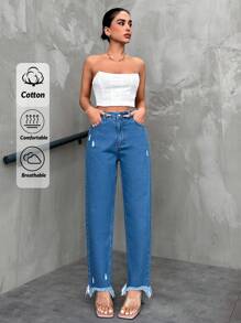 RueChic Model 17762-3-5, Art 3144 - Medium Wash - View 1