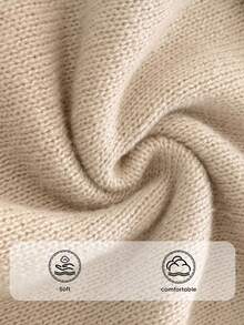 Elaquor Plus Size Women Casual Minimalist Urban Relaxed Modern Pullover Colorblock Sweater, Autumn/Winter Fall