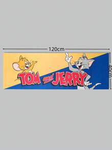 TOM & JERRY X SHEIN Thảm nhà tắm Diatomite - Thảm nhà tắm chống trượt thấm hút, thảm cửa hoạt hình - Nhiều màu - Xem 3
