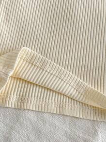 Loomiva 4 Stücke/Set Baby- und Kleinkind Tops Set in unifarbener Passform, bequem und alltagstauglich, unisex