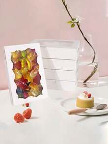 SHEIN 20PCS/10PCS/1PC Window Cake Box Biscuit Box With Window Bread Box Cake Box Pretzel Box Suitable For Wedding Baby Shower Party Christmas - Multicolor - View 3