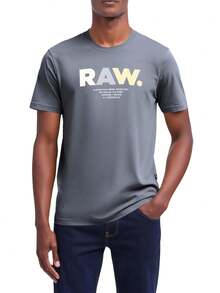 G-Star Camisetas para hombres - Azul - Ver 1