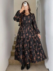 Easowa Curve 大码女式秋冬装 女士休闲航海风蓝色简约蓬松长袖古钱风女式万圣节服装 女士海军风服装外套 万圣节服装女士冬季服装 海军风服装女士冬季服装外套 - 彩色 - 查看 5