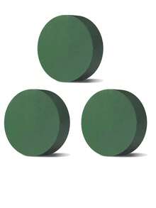 1/3/6 件多种尺寸花卉泡沫块、新鲜和人造花泡沫砖、绿色干湿花泡沫植物泡沫，适用于新鲜和人造花布置 DIY 工艺、婚礼装饰、园艺项目、桌面中心装饰。 - 綠色 - 查看 14