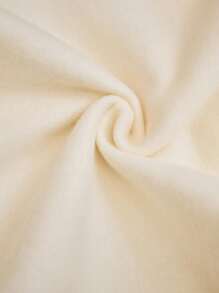 Loomiva 少女花卉图案针织柔软圆领长袖套头衫 - 白色 - 查看 7