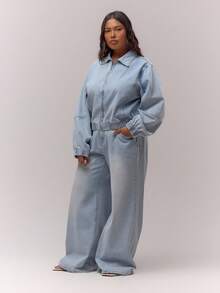 MUSERA Große Größen Jeans Herbst Winter