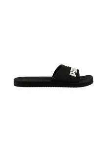 Puma Purecat Summer Fashion Open Toe Minimalist Design Slip-On Sandals - Black White - View 1