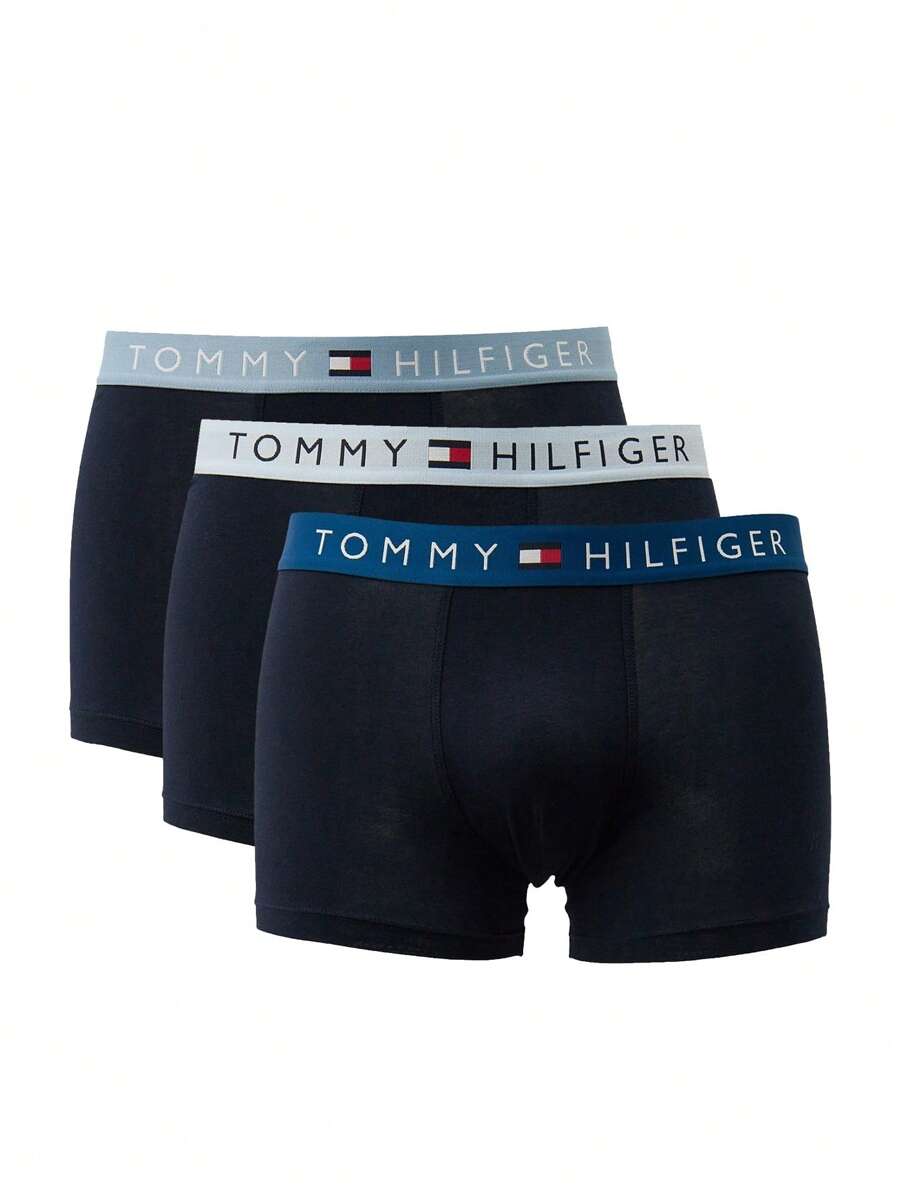 Tommy Hilfiger Men 3pcs Boxer Brief - Blue - View 1