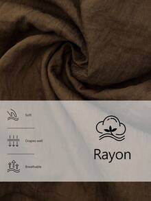 Aalyst 女士休闲纯色长袖连衣裙，前绑带设计，腰带，A 字下摆，通勤和外出百搭，秋季 - 棕色 - 查看 4