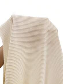 Chiquease Bộ đồ liền thân có gân cổ tròn mùa hè màu trơn - Nhiều màu - Xem 6