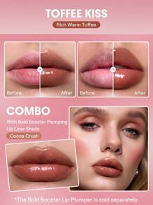 SHEGLAM Bold Booster Lip Plumper-Toffee Kiss - Multicolor - View 2