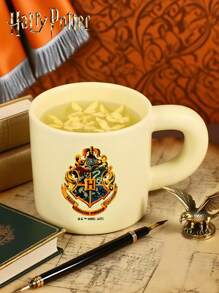 HARRY POTTER X SHEIN 1PC Graphic Pattern Ceramic Cup, Handmade Design, Styled Coffee/Tea Cup, Friend Gift, Back To School Supplies, Christmas Gift, Birthday Gift - Multicolor - View 5