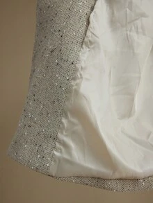 Ontre Women's Fashion Double-Breasted Thick Tweed Jacket, Suitable For Commuting Modern Urban Casual Fashion Business Office Wear Low-Key Old Money Style - Brown - View 7