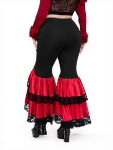 Whyspr Goth Punk Halloween Plus Size Pants Fall Cloth For Women - Multicolor - View 2