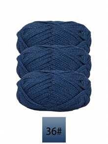3pcs Polyester Satin Ribbon Yarn Bundle, Approximately 300g, Multi-Color And Mixed Color Self Peeling Gauze, Knitted Yarn, Colored Cloth, T-Shirt Yarn Fabric - Used For DIY Crochet Slippers, Bags, Storage Baskets Production - Multicolor - View 18
